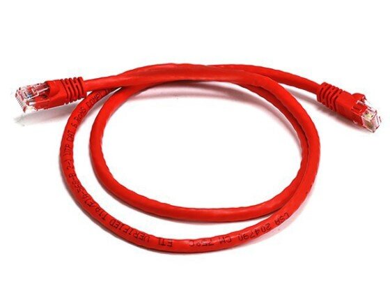 Cat 6a UTP Ethernet Cable Snagless 160 Red 2M-preview.jpg